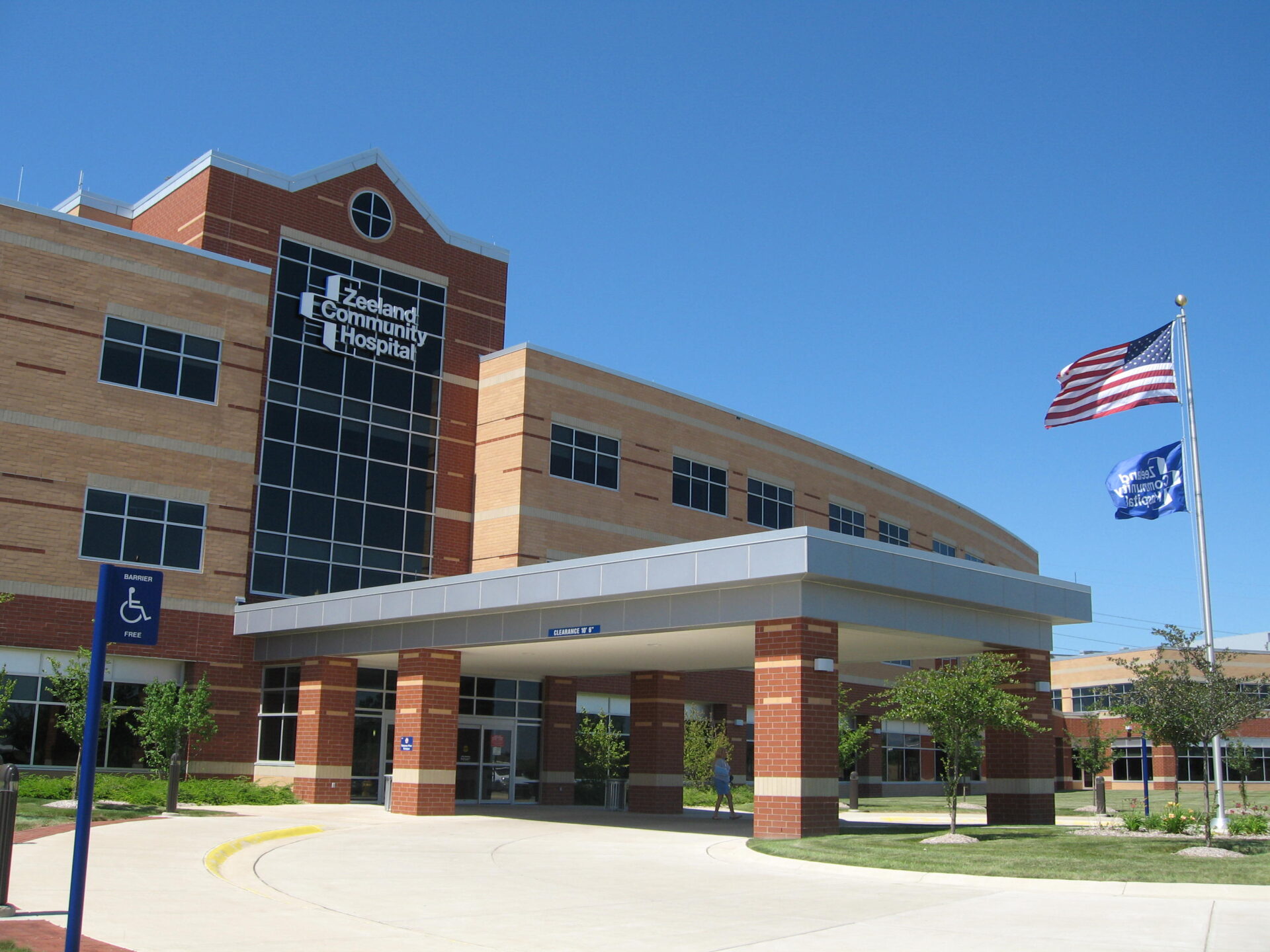 Corewell Health Zeeland Hospital EV Construction