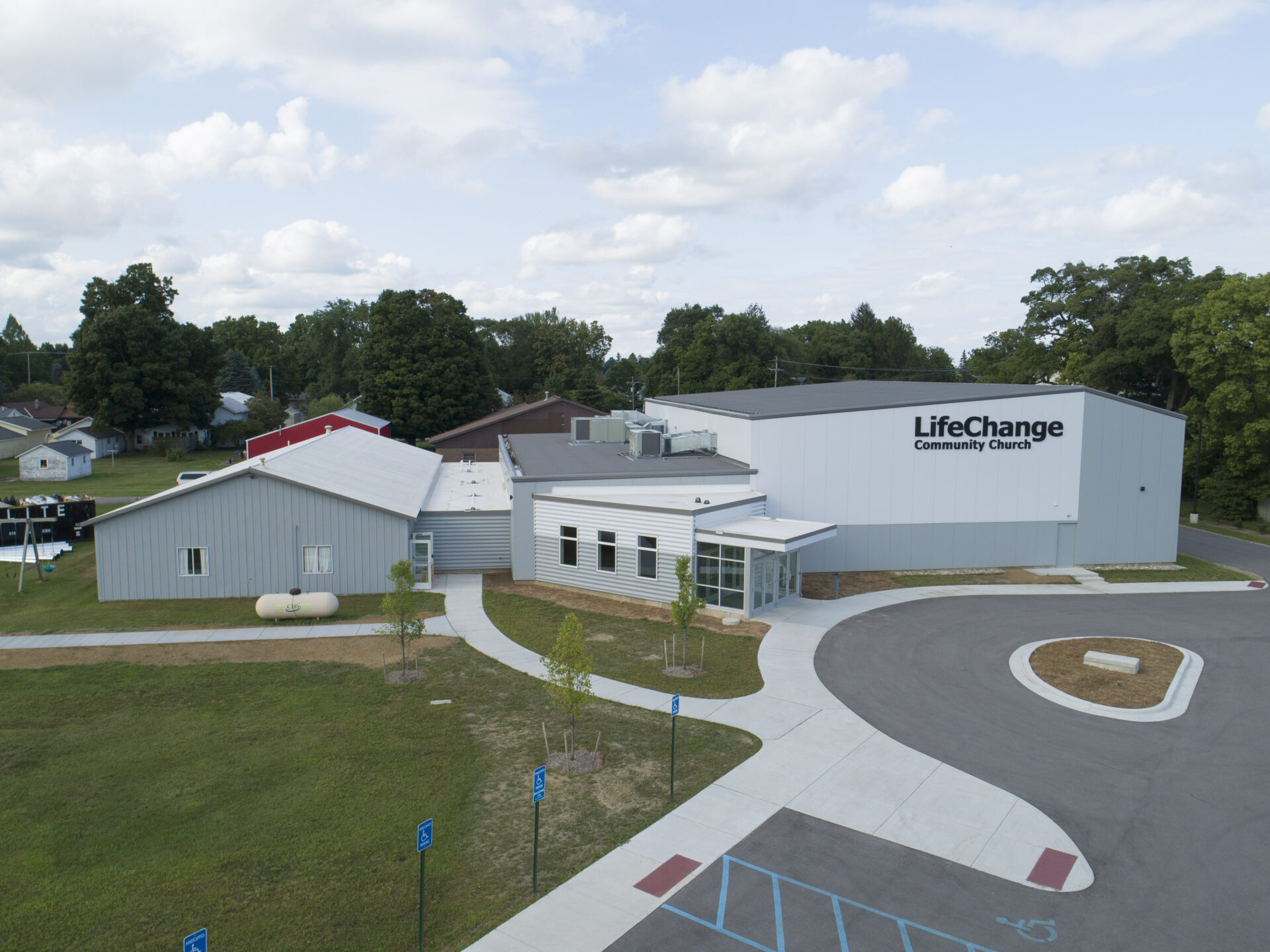 Life Change Community Church Dorr Michigan EV Construction