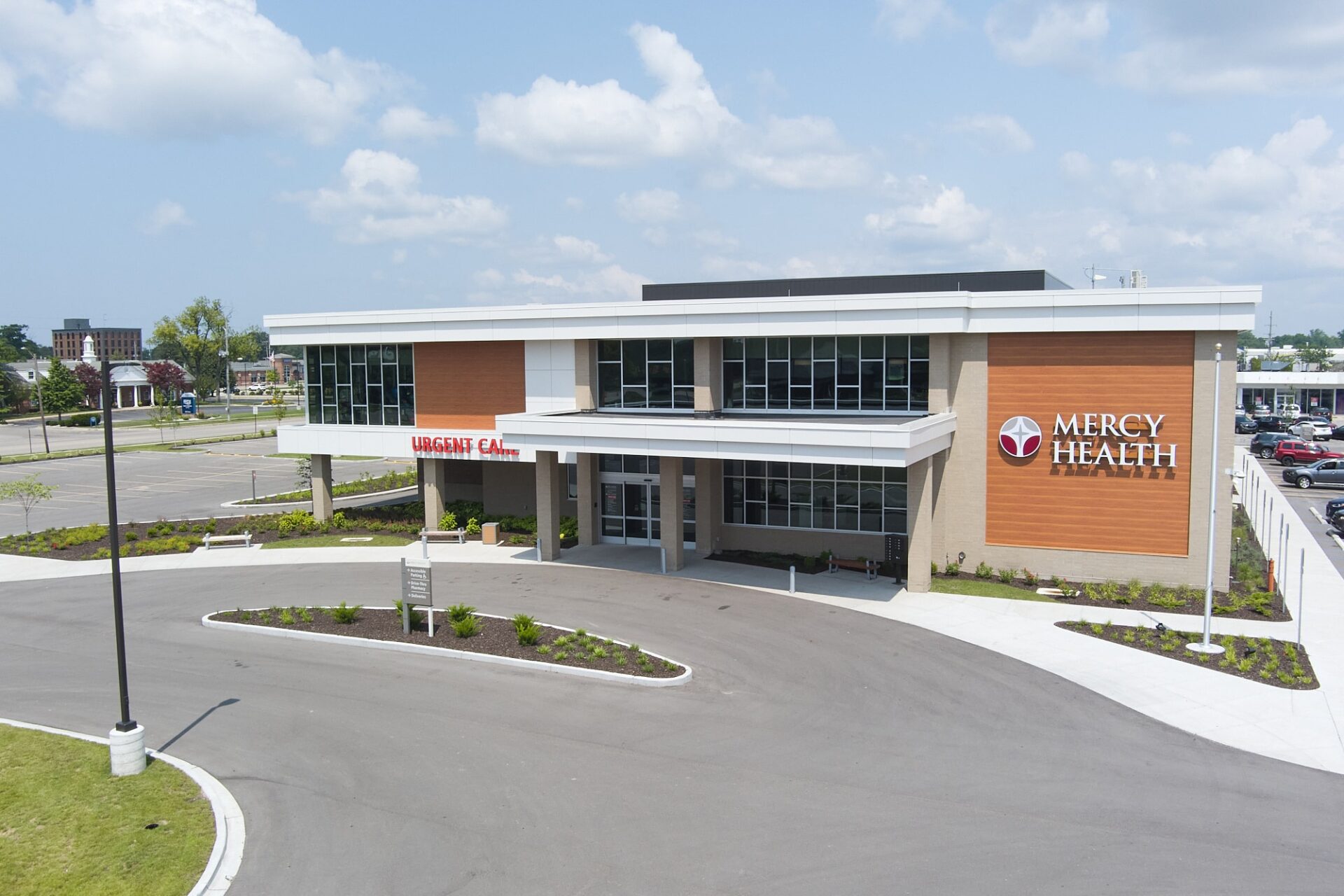 EV Construction Trinity Health Partners Mercy Muskegon Medical Office Building West Michigan Hospital Urgent Care