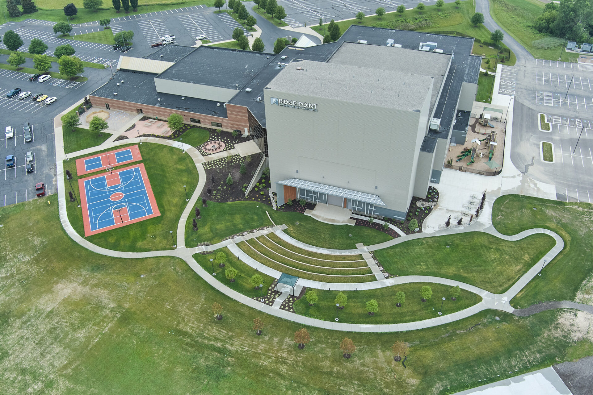 Ridge Point Community Church Holland Michigan EV Construction