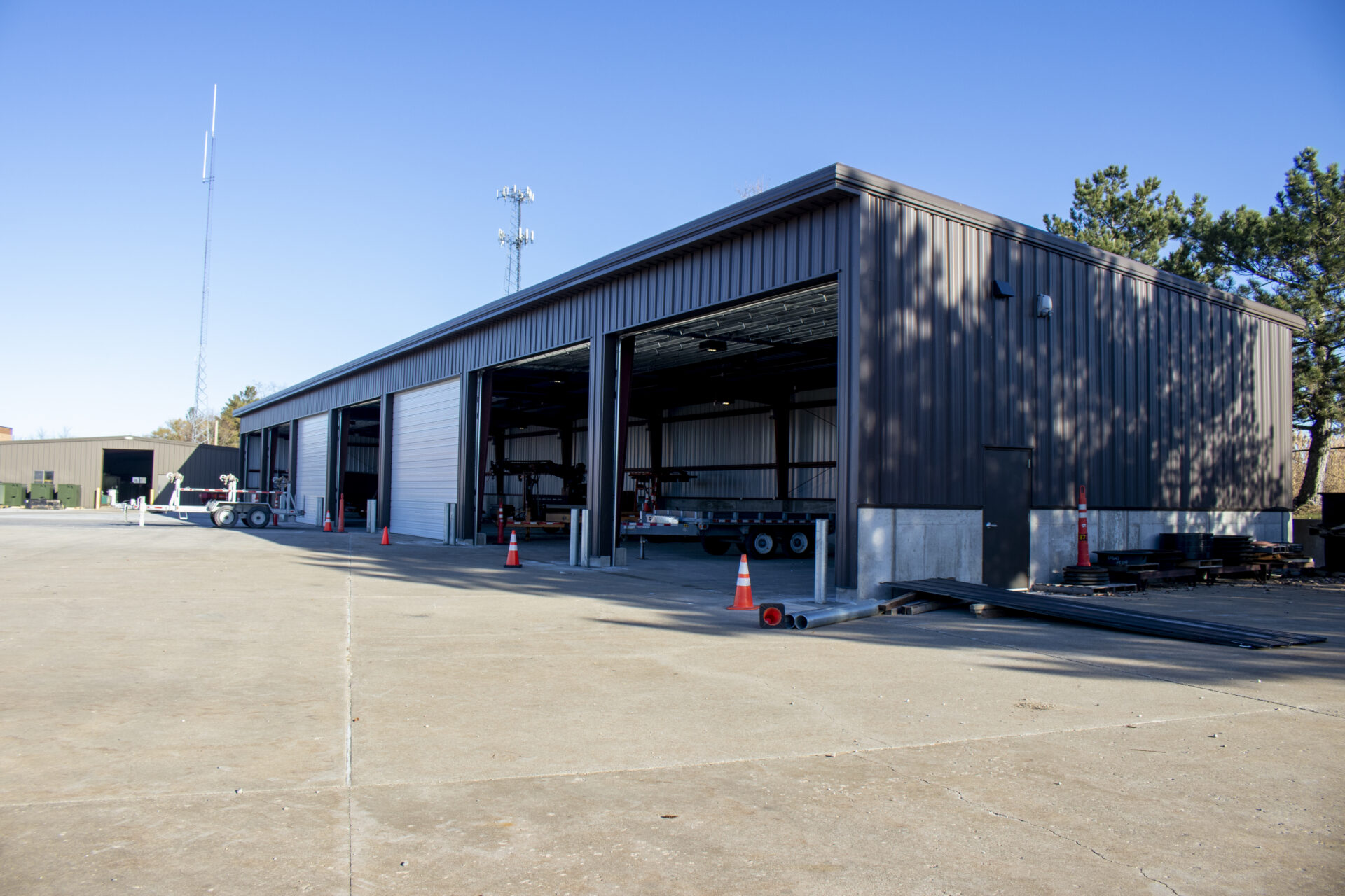 EV Construction Holland Board of Public Works Utility Maintenance Building Addition Operations