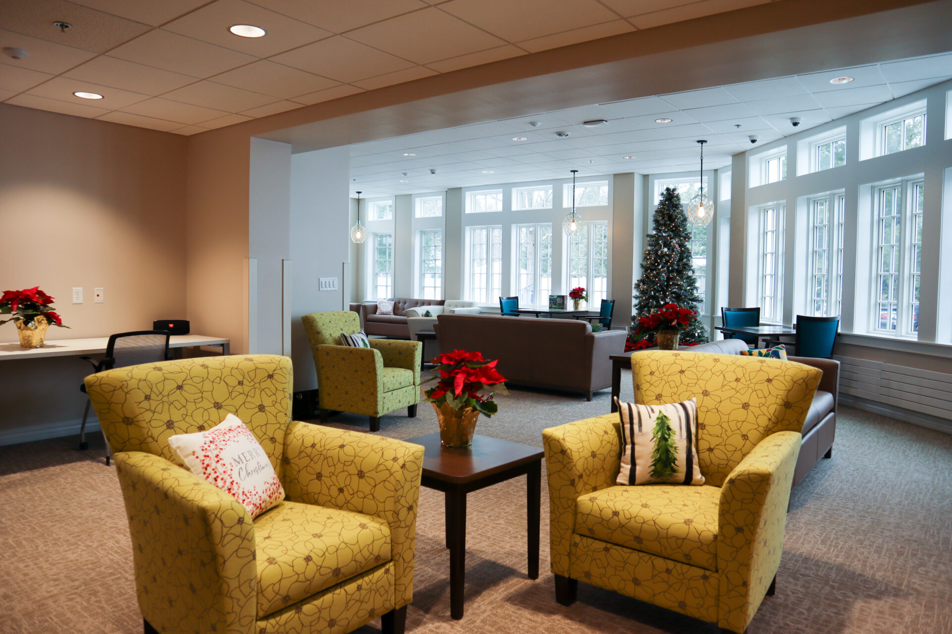 EV Construction Sunset Retirement Communities Rose Garden Grandville Renovation Senior Living Facility 1
