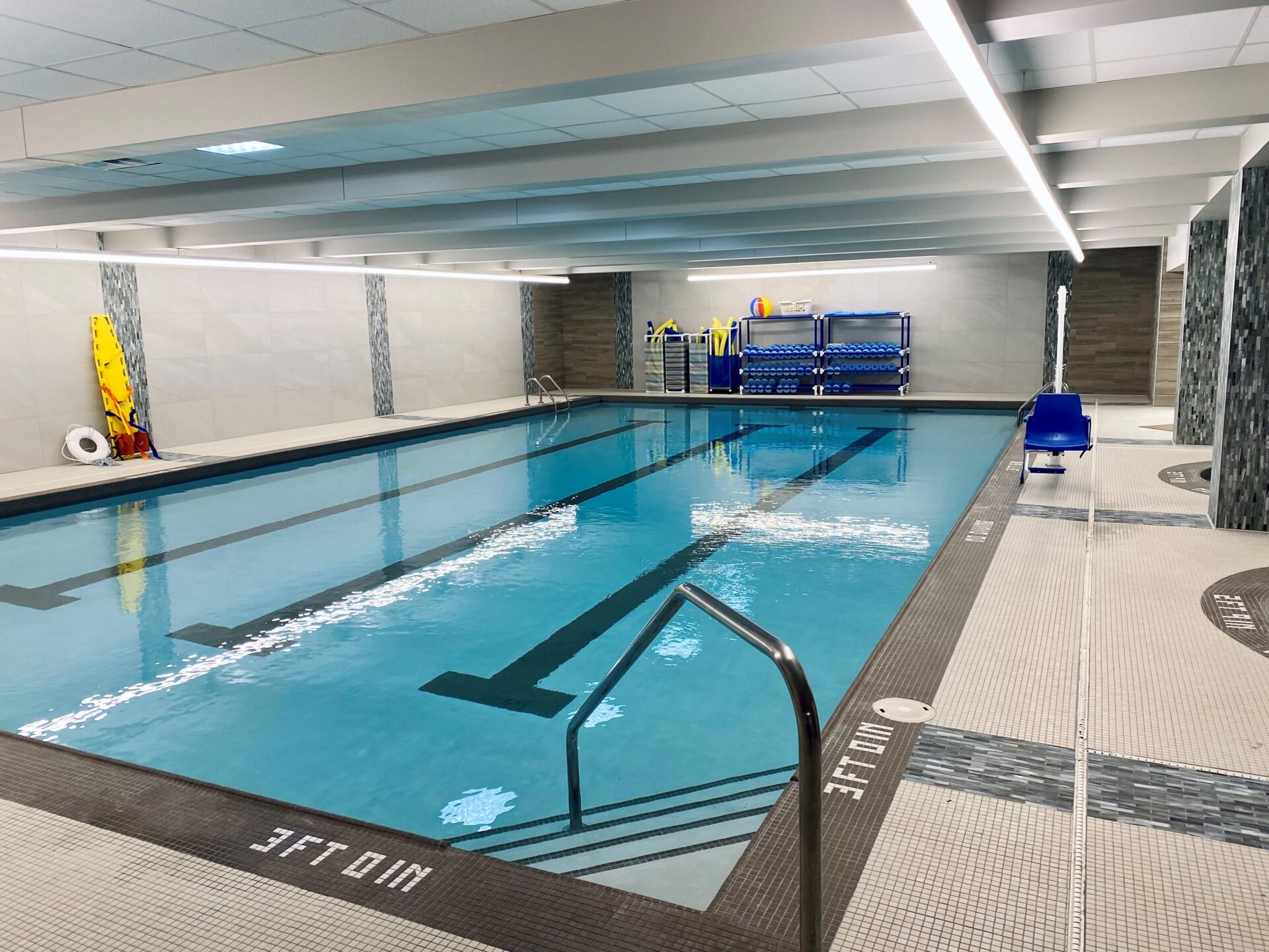 EV Construction Sunset Retirement Renovation Pool West Michigan Senior Assisted Living Jenison