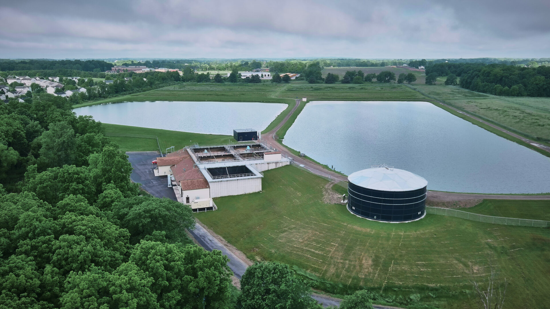 Caledonia Waste Water Treatment Plant EV Construction