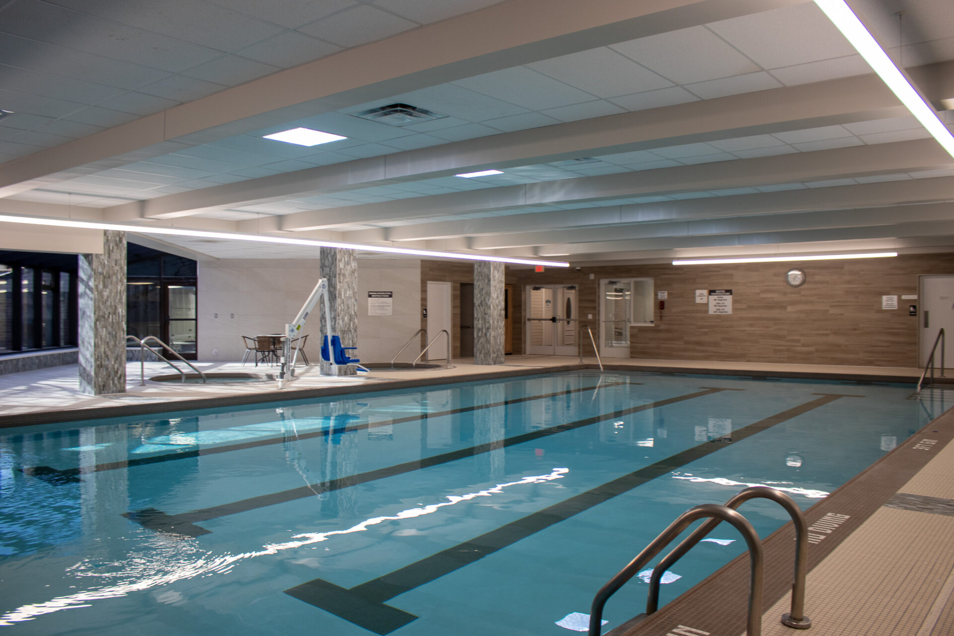 Sunset Senior Communities Pool Renovation EV Construction