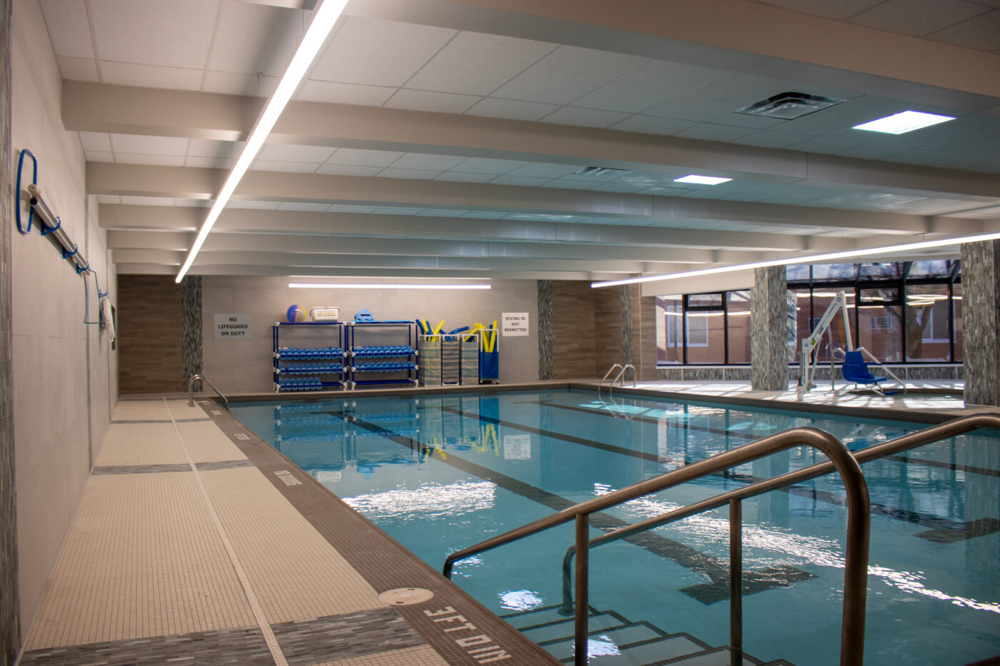 EV Construction Sunset Senior Communities Pool Renovation Jenison Michigan
