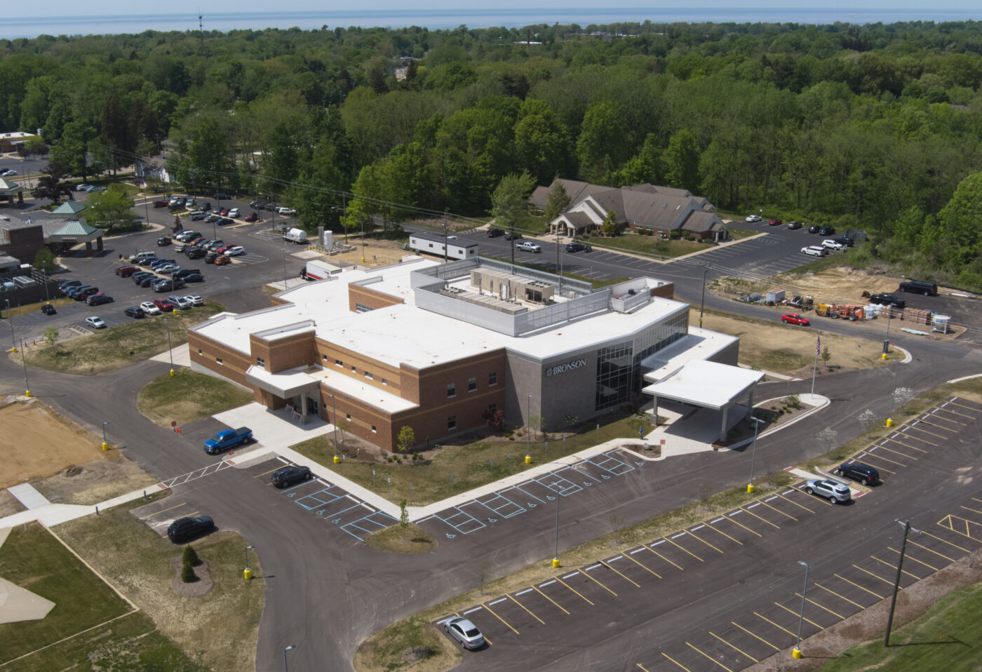 EV Construction Bronson Healthcare South Haven Hospital Design Build Emergency Department Outpatient