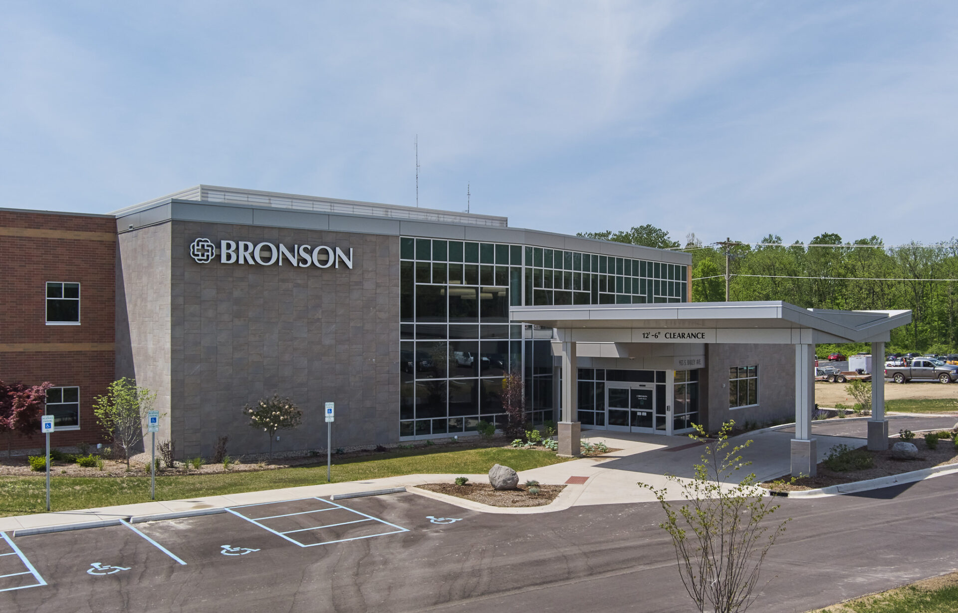 Bronson Hospital South Haven Michigan EV Construction