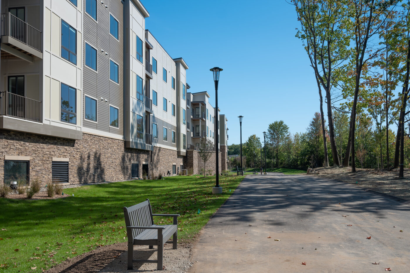 EV Construction Clark at Keller Lake Retirement Community Senior Living New Renovation West Michigan Grand Rapids