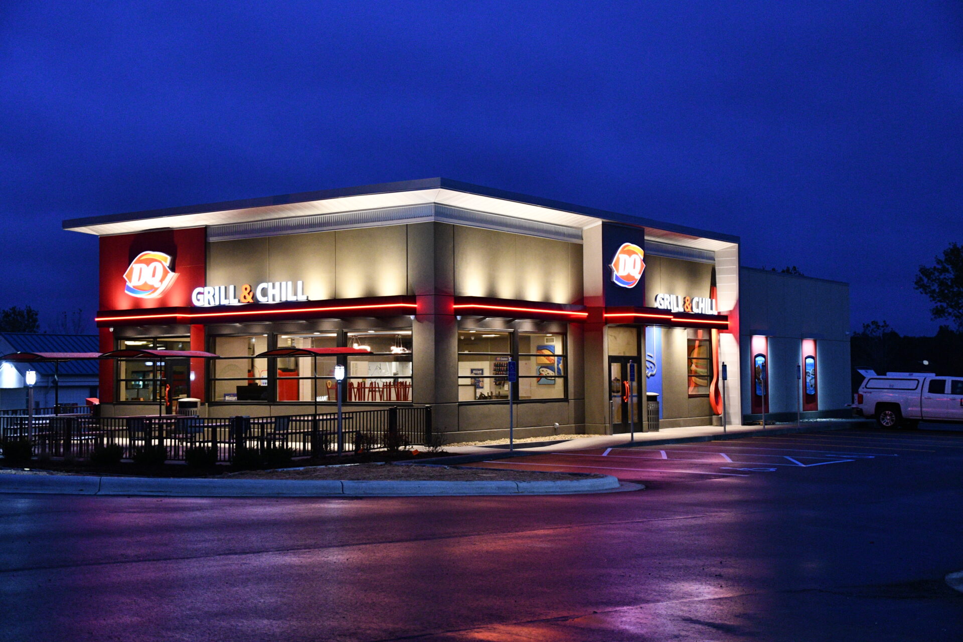 Dairy Queen Hillsdale Michigan EV Construction