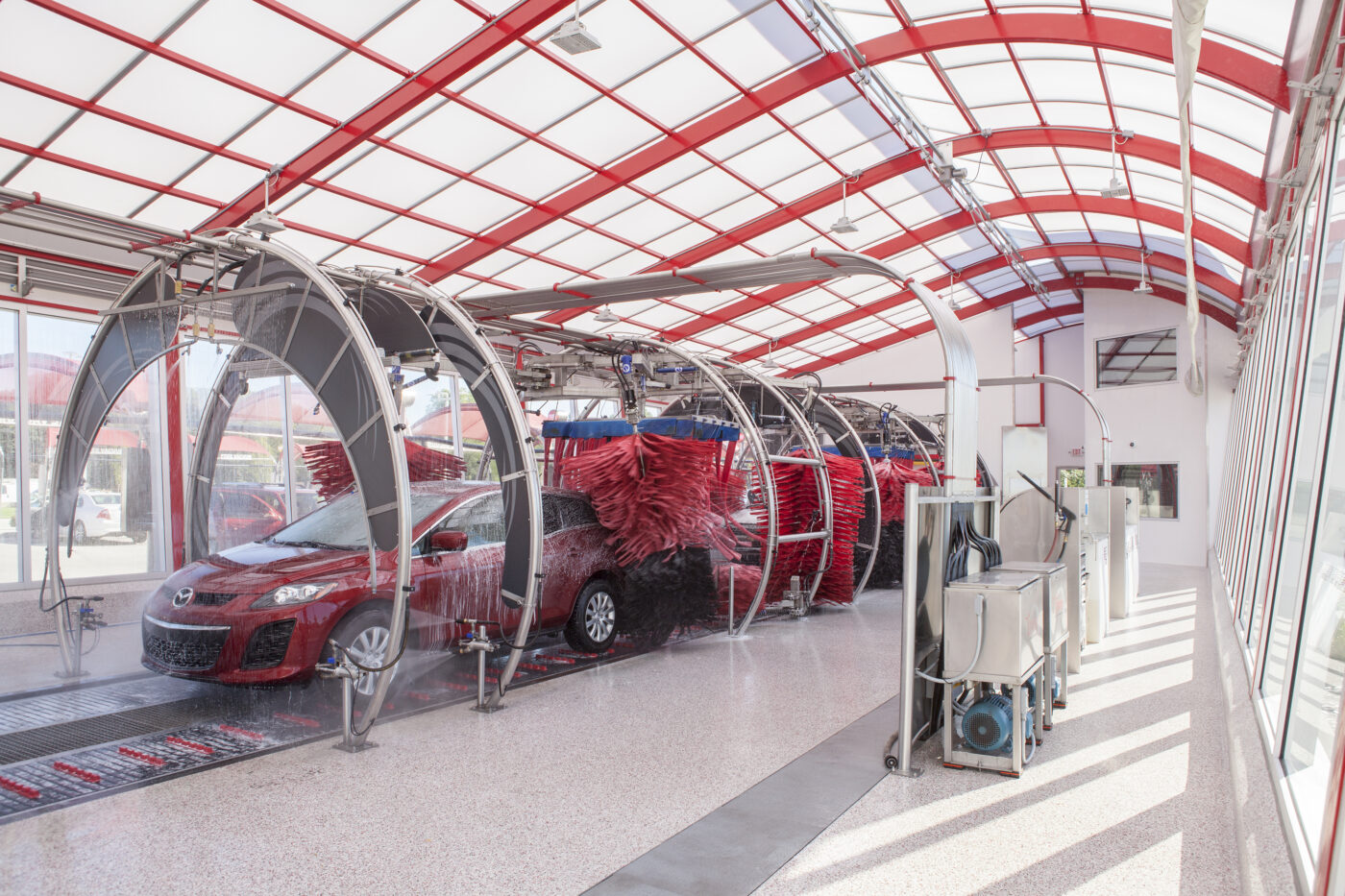 EV Construction Tommy's Express Quality Car Wash Car Wash Construction