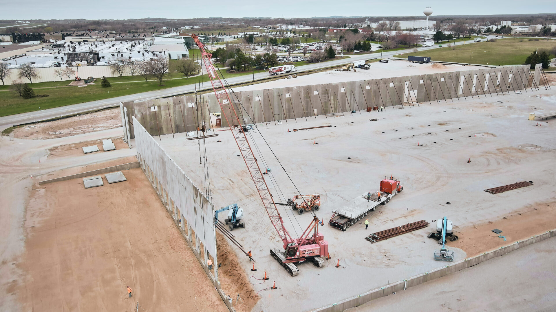 Tommy's Express Car Wash Systems Headquarters EV Construction