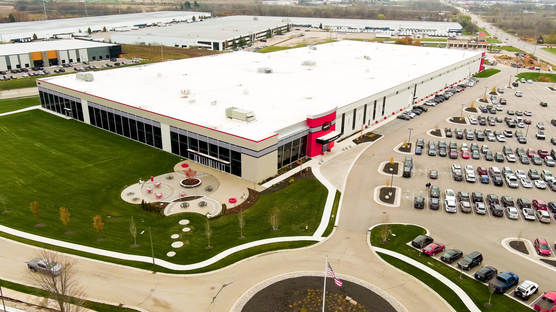 Tommy's Express Car Wash Systems Headquarters EV Construction