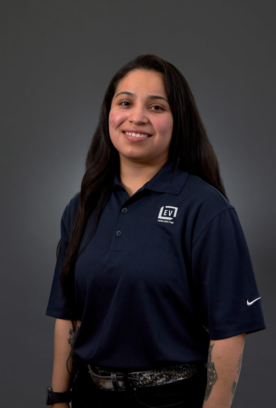 Julisa Duran-Gomez EV Construction Women in Construction Female Foreman Skilled Trades Painting Firestopping West Michigan Grand Rapids Holland