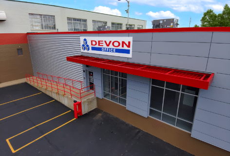 Devon Self Storage National Construction EV Construction General Contracting