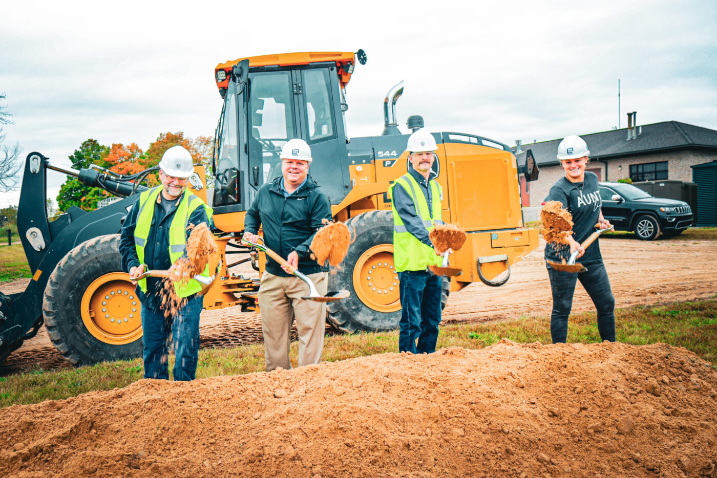 Reed City Michigan Wastewater Treatment Plant EV Construction
