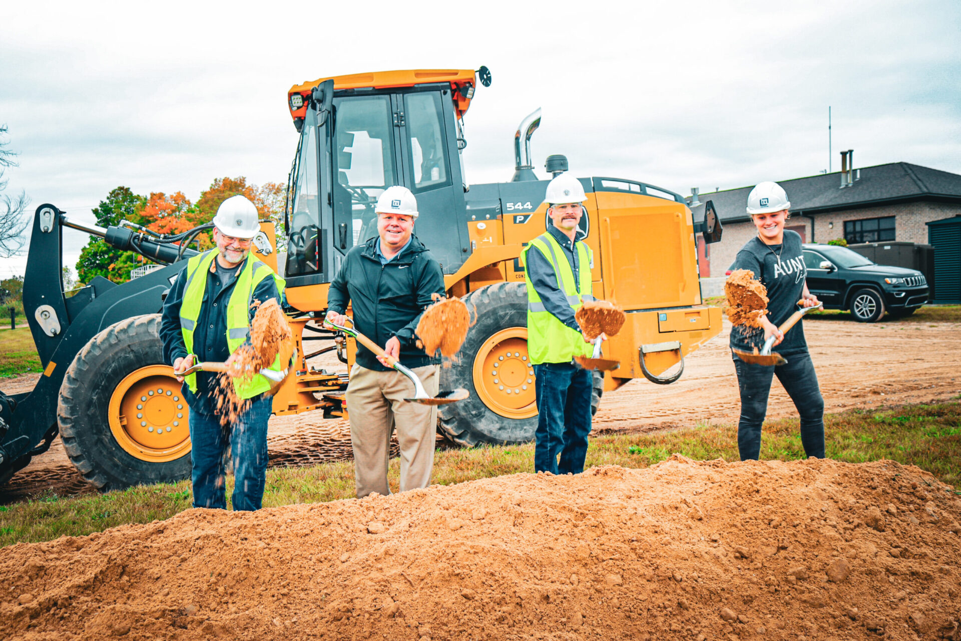 Reed City Michigan Wastewater Treatment Plant EV Construction