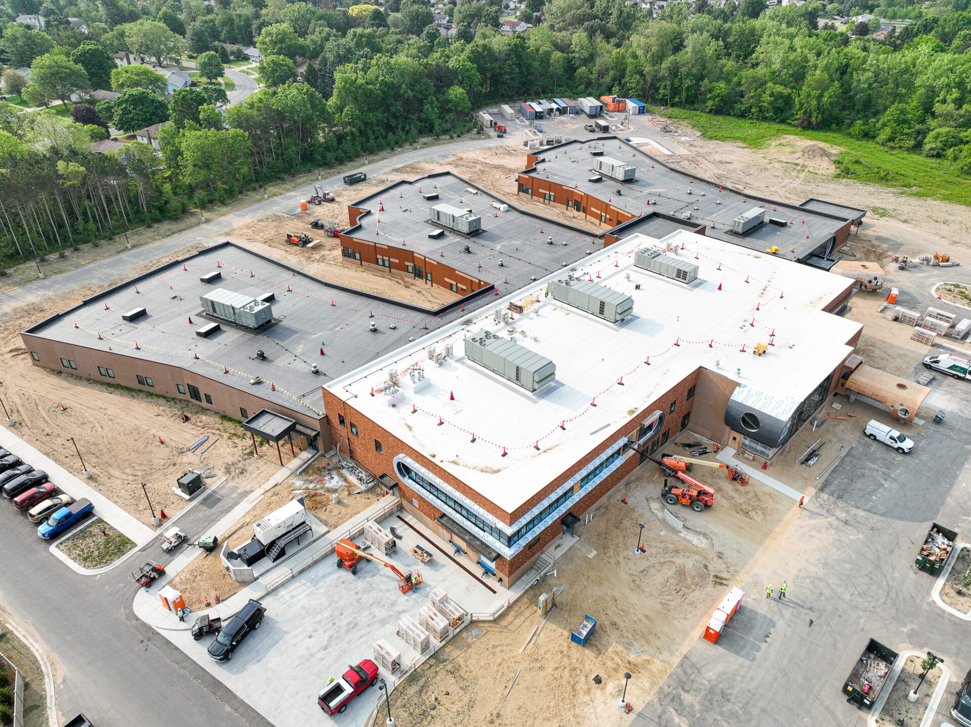 Pine Rest Pediatric Center of Behavioral Health EV Construction