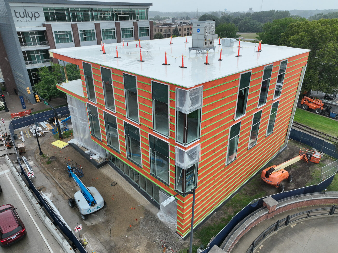 The Next Center nears completion in Downtown Holland