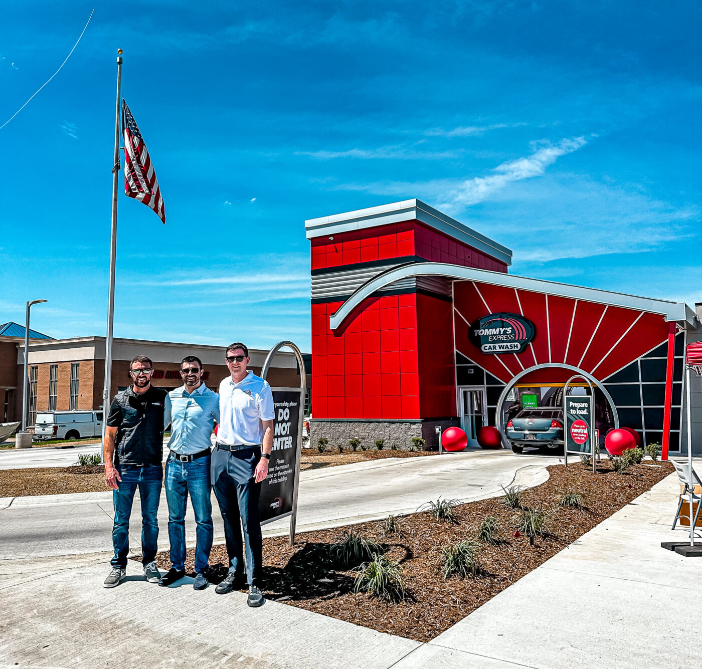 Tommy's Express Car Wash Coldwater Michigan EV Construction