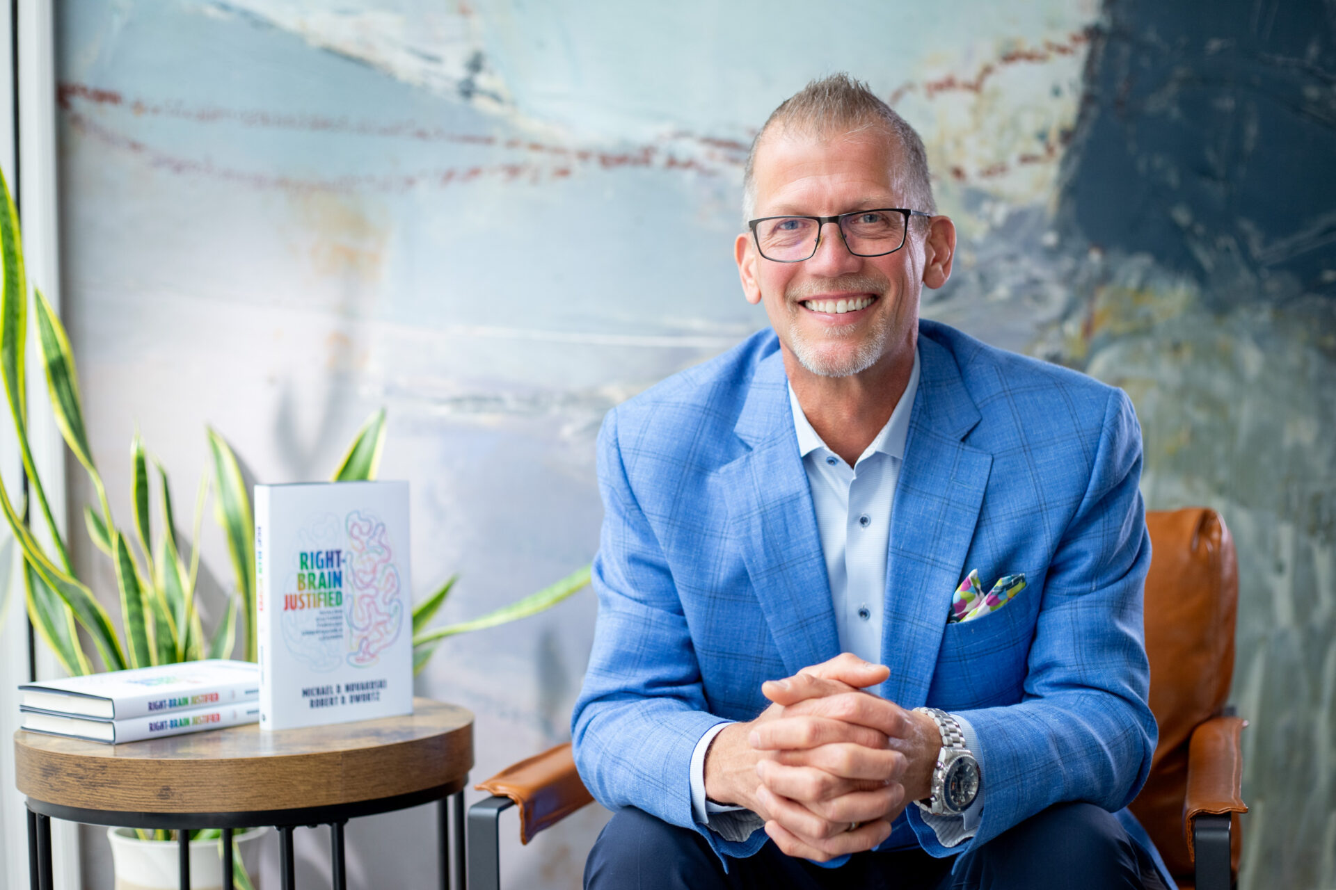 Mike Novakoski CEO President EV Construction Right-Brain Justified Book