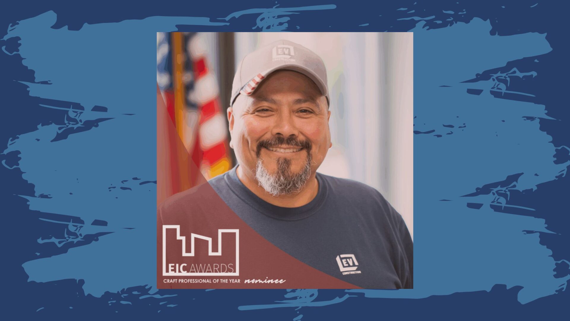 George Martinez Craft Professional of the year EV Construction 2025