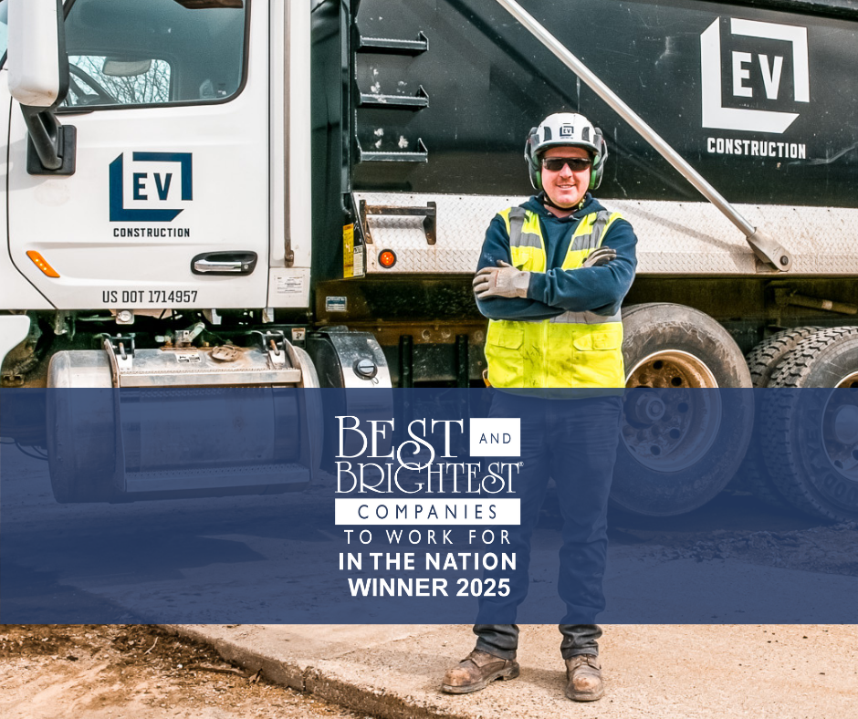 Best and Brightest Companies in the Nation 2025 Award Winner EV Construction