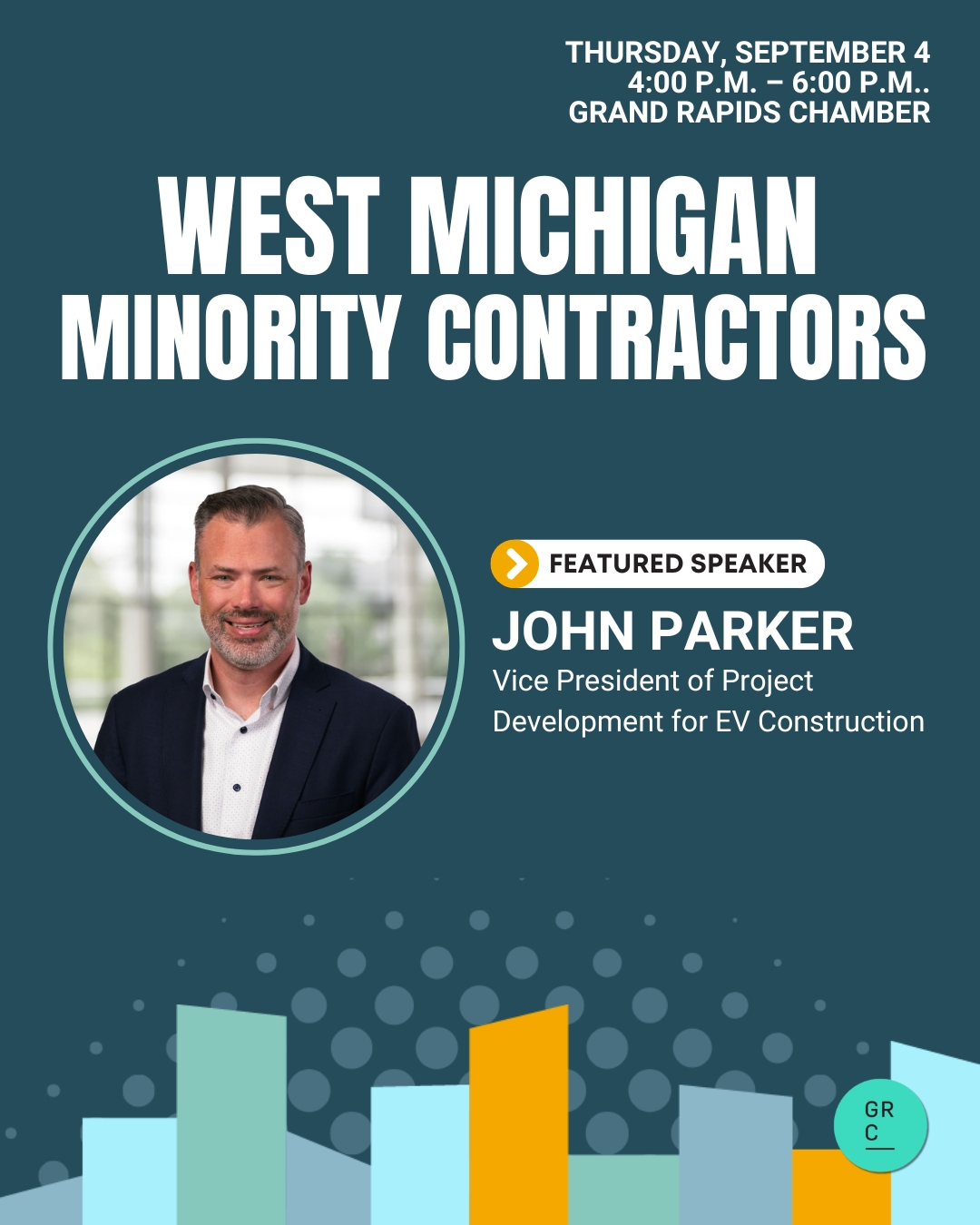 John Parker to present at West Michigan Minority Contractors event with Grand Rapids Chamber