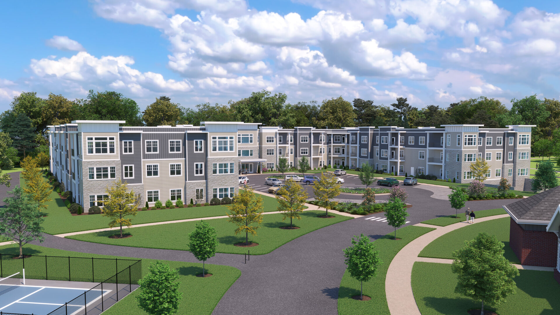 Friendship Village Expansion Kalamazoo Michigan EV Construction