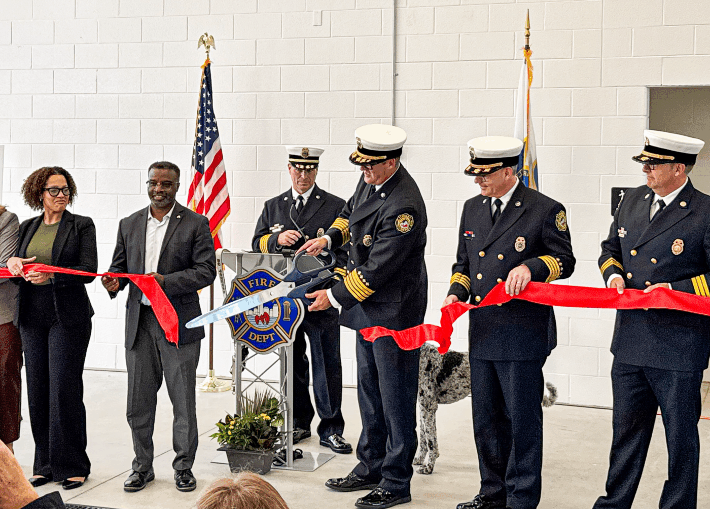Grand Rapids Kendall Fire Station opening EV Construction
