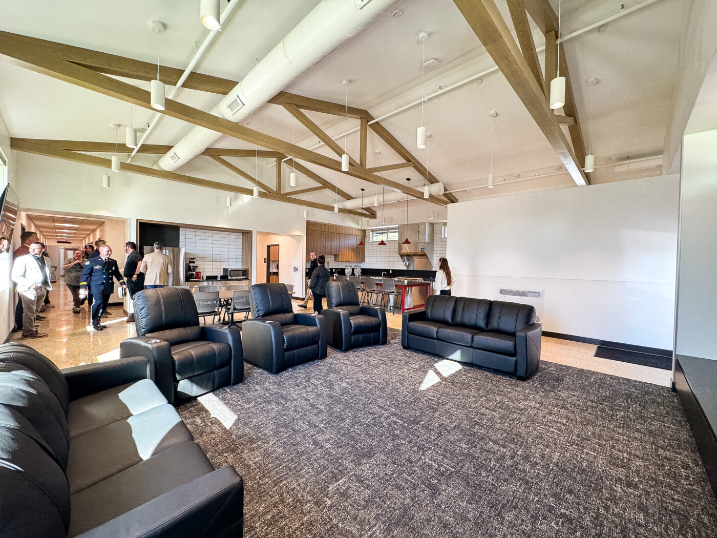 Grand Rapids Kendall Fire Station opening EV Construction