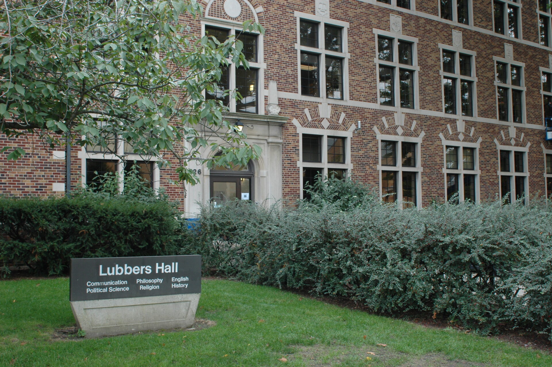 Lubbers Hall Hope College EV Construction