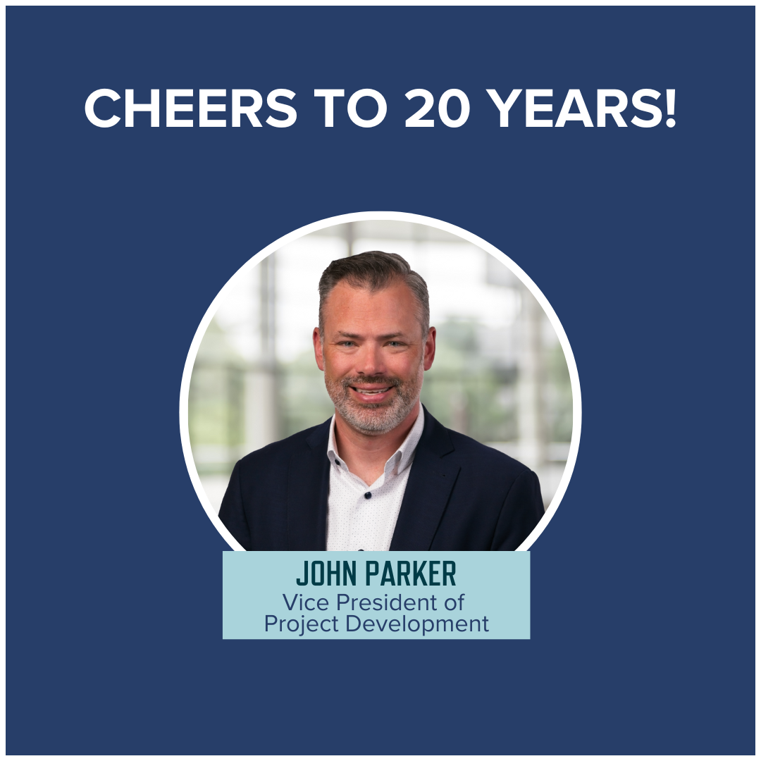 EV Construction Employment Anniversary John Parker