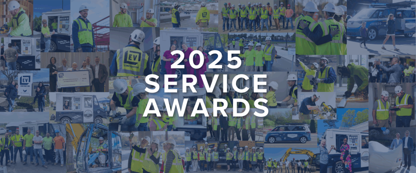 EV Construction 2025 Service Awards Employee Anniversaries