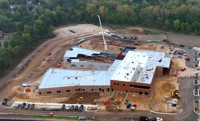 Health systems near finish line on projects to grow new care capacity Crains Grand Rapids EV Construction