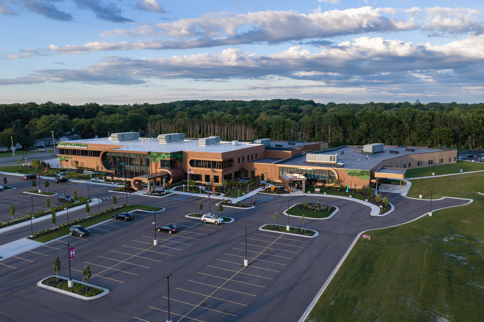 Pine Rest Pediatric Center of Behavioral Health Grand Rapids Michigan EV Construction