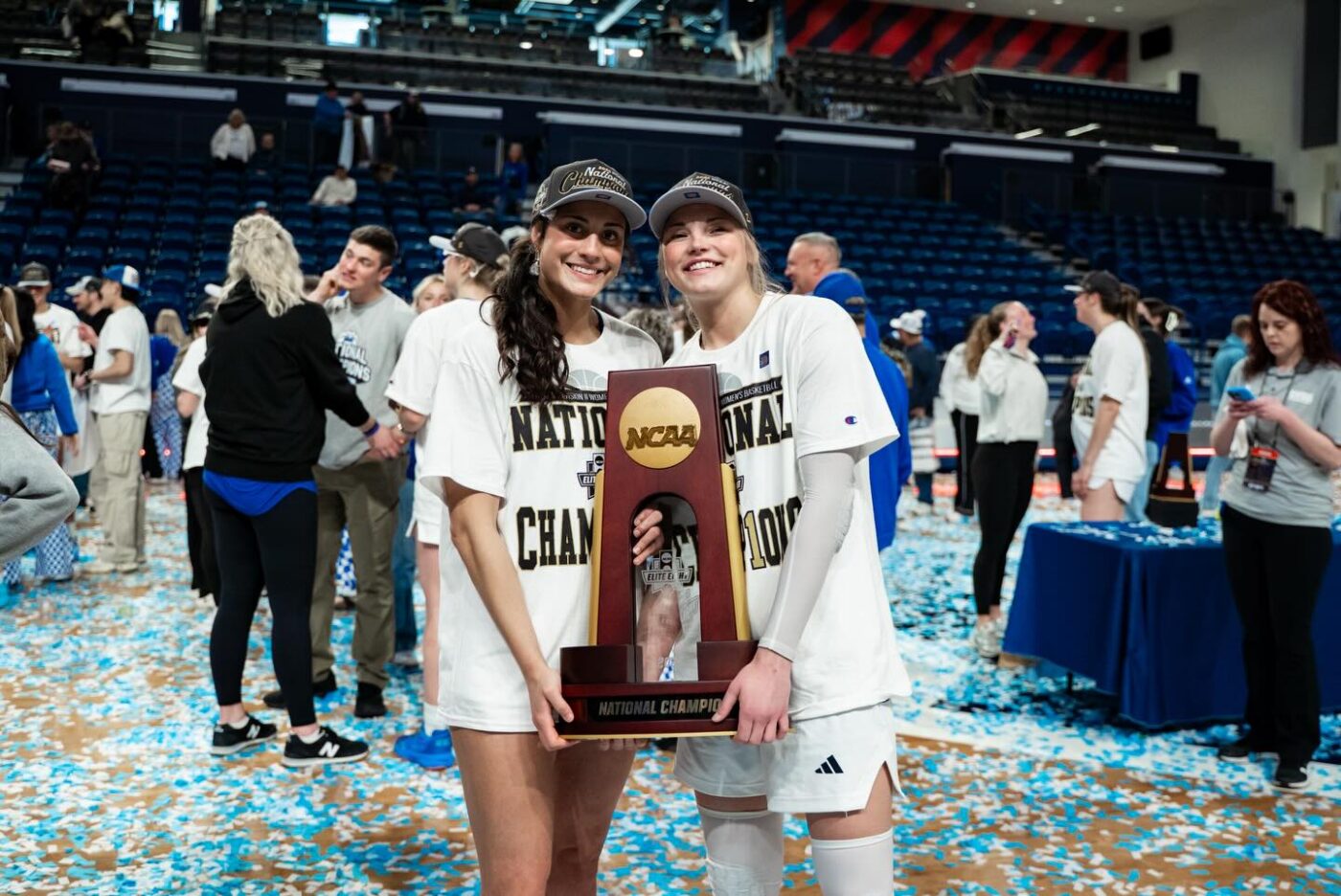 Paige Vanstee GVSU Women's Basketball National Champions 2026 EV Construction