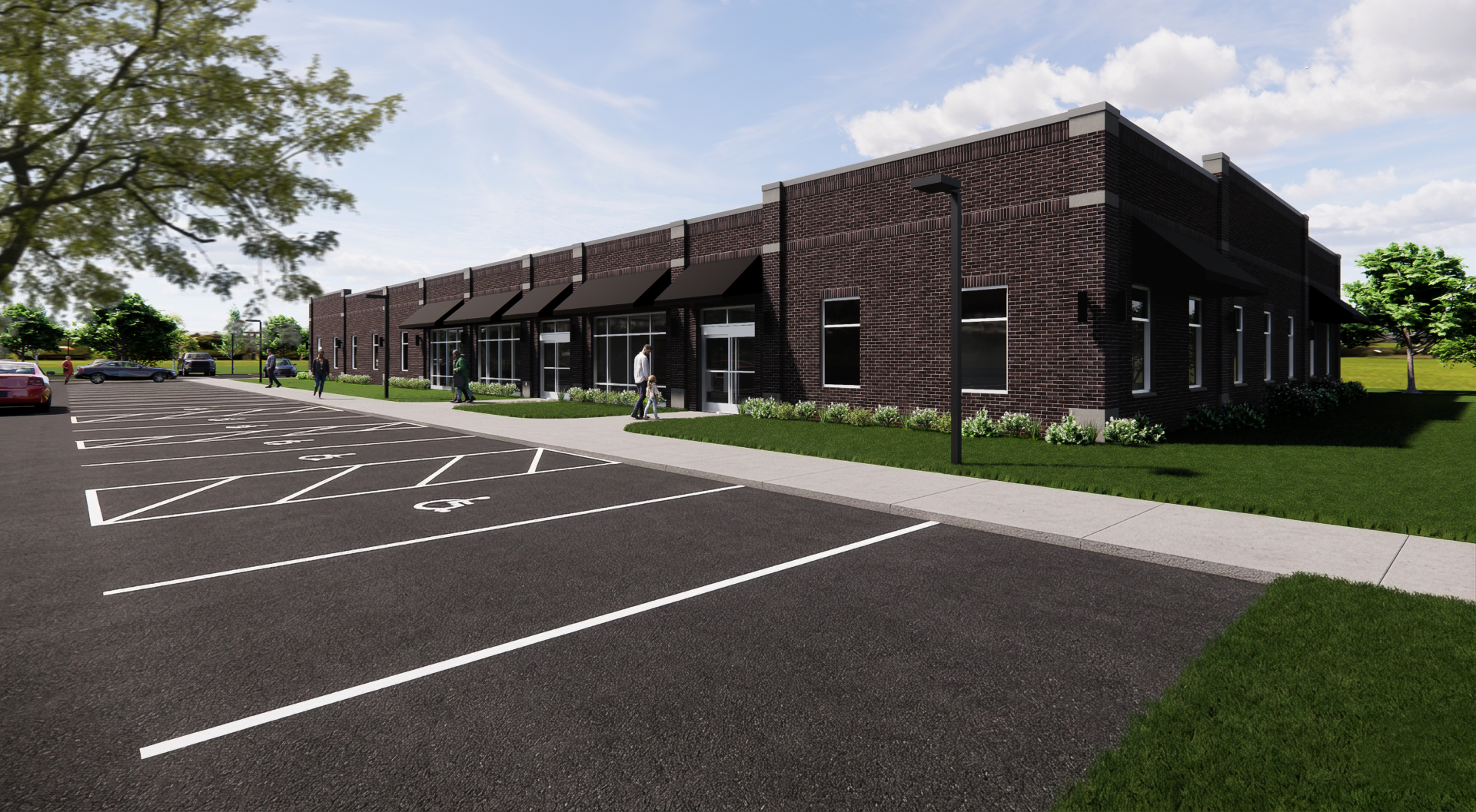 Corewell Health Integrated Care Center South Haven Michigan EV Construction
