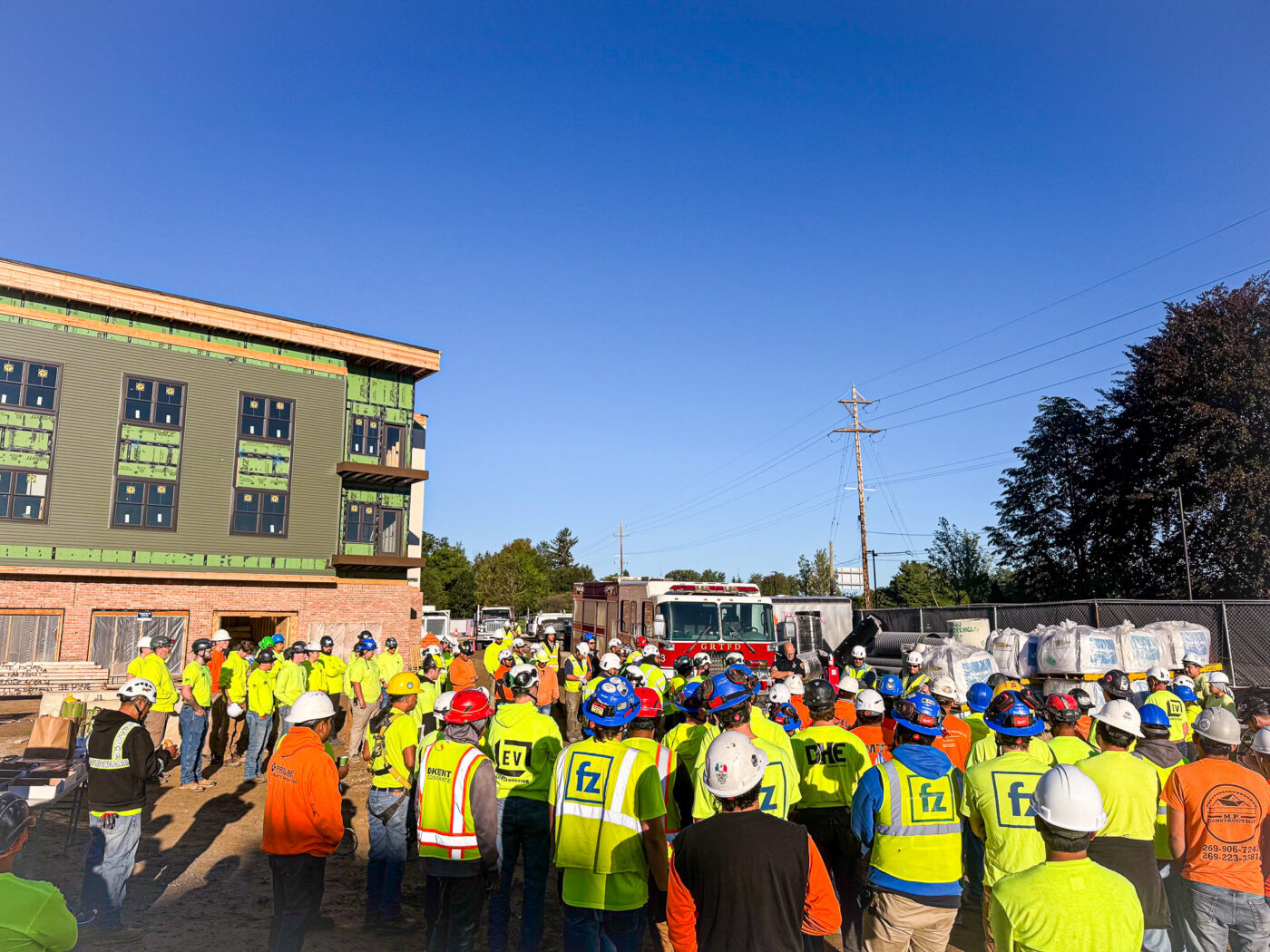 25th Anniversary 9/11 Tribute EV Construction Grand Rapids Michigan 