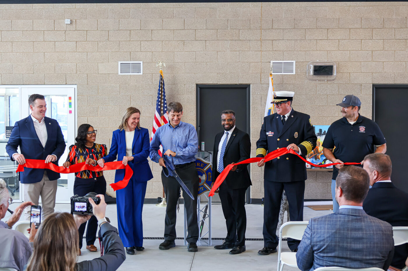Grand Rapids Fire Department Division Avenue Station Ribbon Cutting Now Open EV Construction